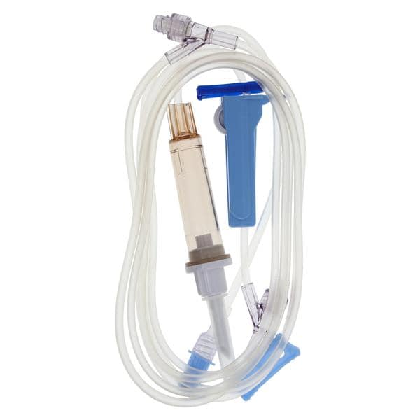 IV Solution Set 10 Drops/mL 100" M LL Adptr/Clr Prim Infs 48/Ca