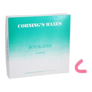 Bite Blocks 3/8  Pink 100/Bx