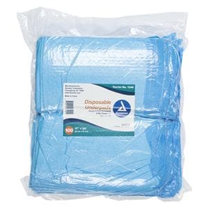 Incontinence Underpad Unisex 17x24" High Absorbency Blue 300/Ca