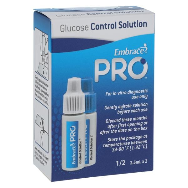 Embrace Pro Blood Glucose Hi/Lo Control 1/Bx