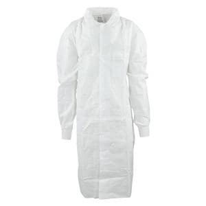 Lab Coat 2X Large White 10/Ca