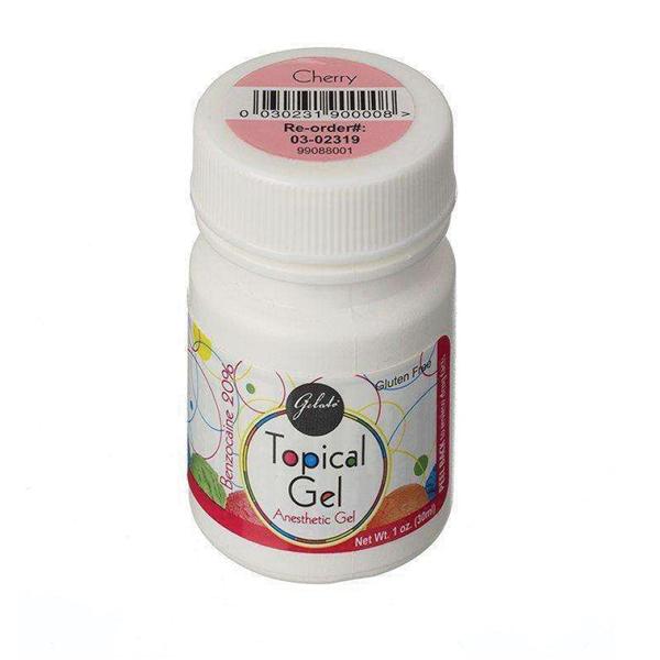 Gelato Topical Anesthetic Gel Cherry 1oz/Jr