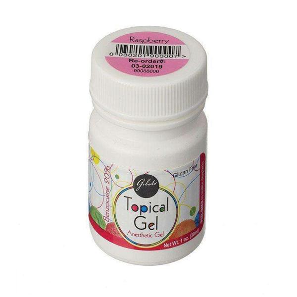 Gelato Anesthetic Gel Raspberry 1oz/Jr