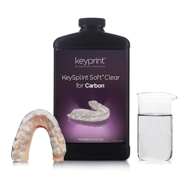 KeyPrint KeySplint Soft Carbon Clear 1/Bt