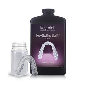 KeyPrint KeySplint Soft Clear 1kg Ea