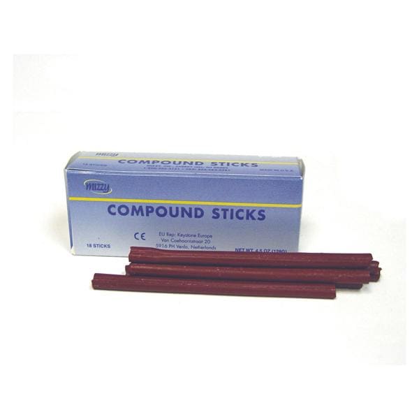 Mizzy Impression Compound Sticks Green 15/Bx