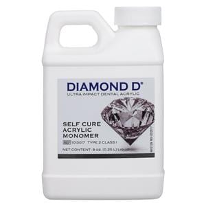 Diamond D Denture Resin Self Cure 8oz/Bt