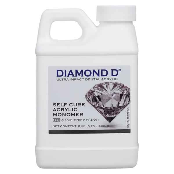 Diamond D Denture Resin Self Cure 8oz/Bt