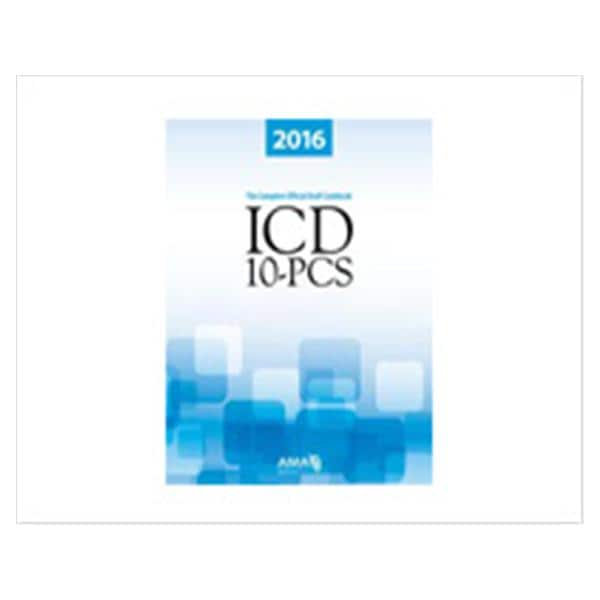 2016 ICD-10-PCS The Complete Official Codebook Instructional Book Ea