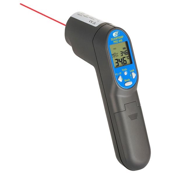 ScanTemp 450 Infrared Thermometer Plastic -60 to 500C Ea