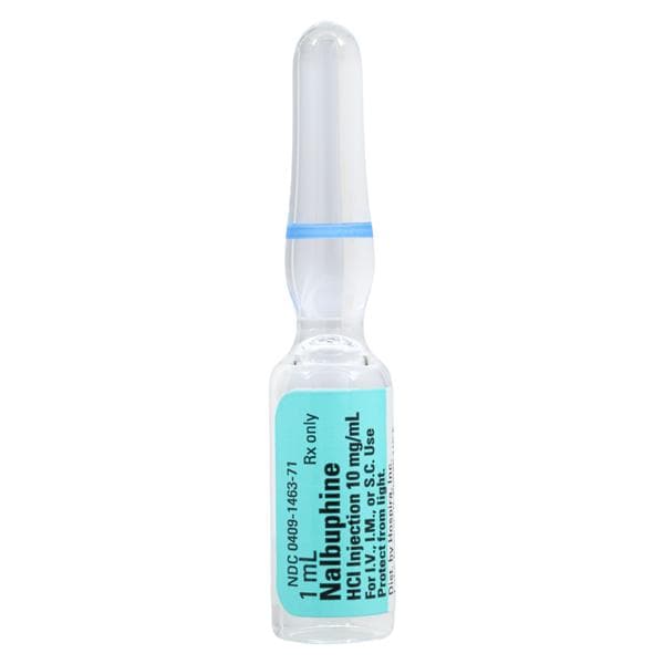 Nalbuphine HCl Injection 10mg/mL Ampule 1mL Ea