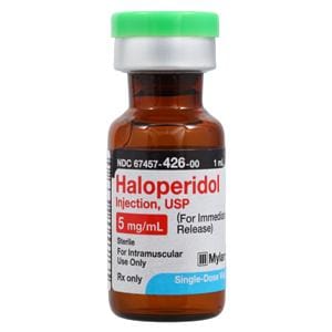 Haloperidol Lactate Injection 5mg/mL SDV 1mL/Vl