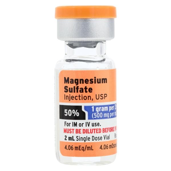 Magnesium Sulfate Injection 50% 1gm SDV 2mL/Vl