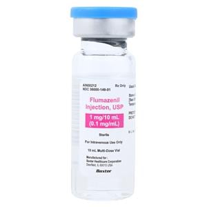 Flumazenil Injection 0.1mg/mL MDV 10mL/Vl