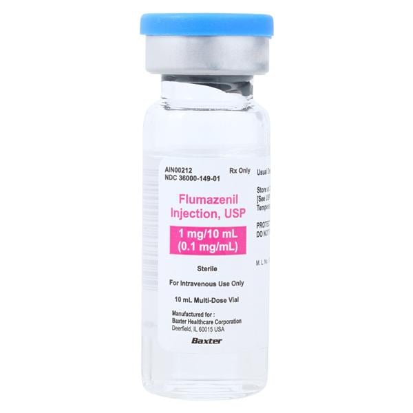 Flumazenil Injection 0.1mg/mL MDV 10mL/Vl