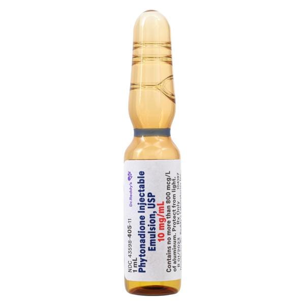 Phytonadione (Vitamin K) Injection 10mg/mL Ampule 1mL