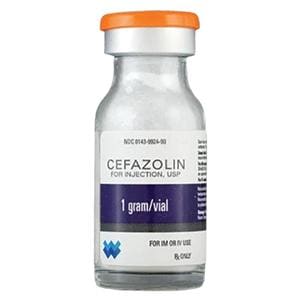 Cefazolin Injection 1gm/vl Powder Vial 10mL/Vl