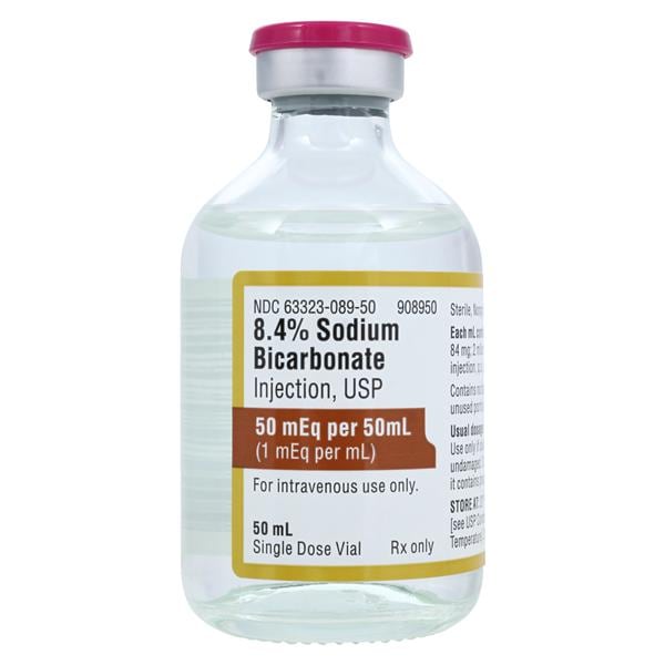 Sodium Bicarbonate Injection 8.4% SDV 50mL/Vl