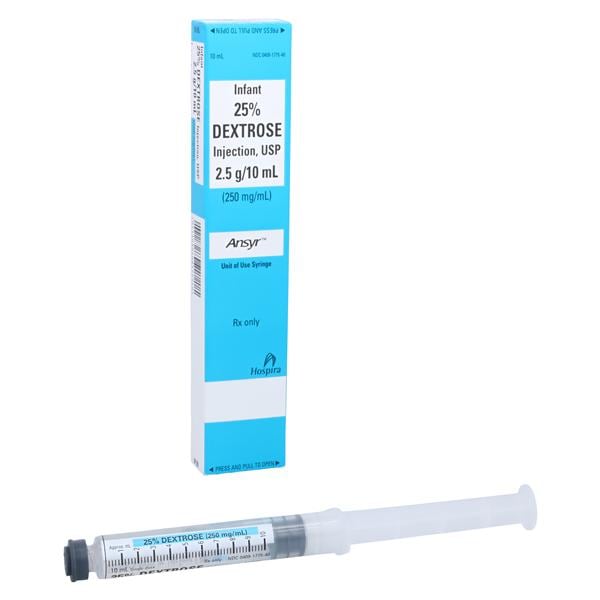 Dextrose Injection 25% Infant Prefilled Syringe 10mL