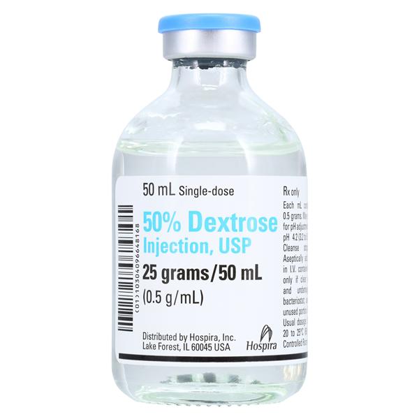 Dextrose Injection 50% SDV 50mL