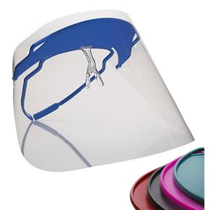 ClearLite Safety Visor Assorted Reusable With Nose Pieces 15/Pk