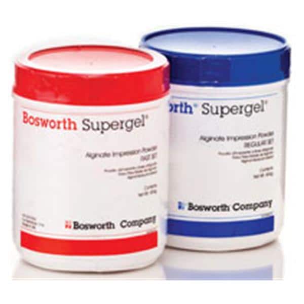 Supergel Fresh Dust Free Alginate 1 Lb Canister Package Fast Set 1Lb/Ea