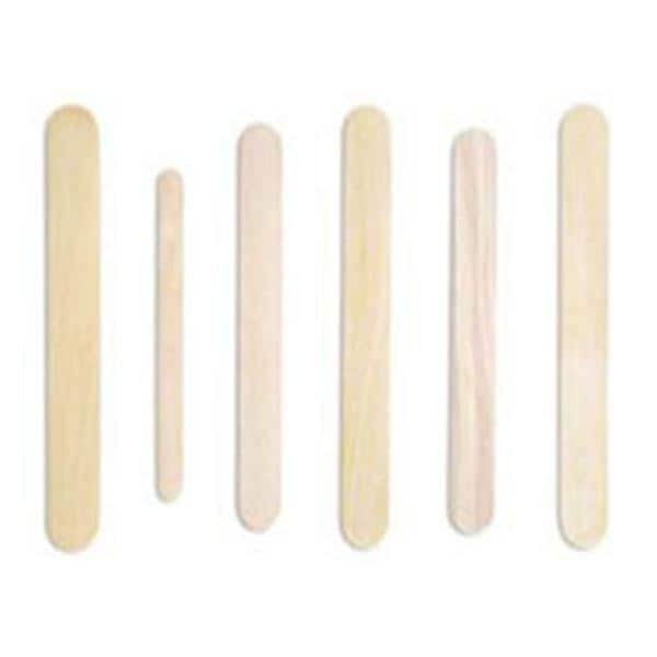 Tongue Depressor 4.5 in Wood Non Sterile Infant 1000/Bx, 10 BX/CA