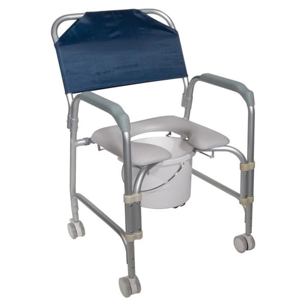 Shower Chair 300lb Capacity Aluminum