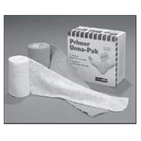 Unna-Pak Unna Boot Bandage Zinc Oxide 4"x10yd White/Tan Non-Sterile 12/ca