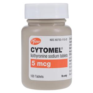 Cytomel Tablets 5mcg Bottle 100/Bt