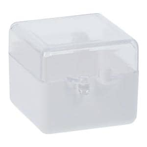 Rigid Box Plastic 1" x 1" x 3/4" 1000/Pk