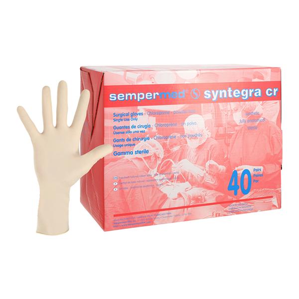 SemperMed Syntegra CR Polyisoprene Surgical Gloves 8.5 Natural