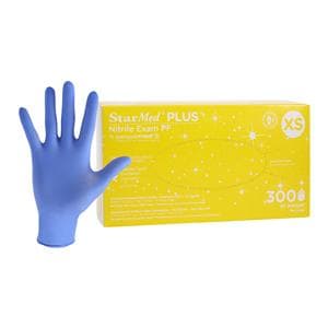 StarMed Plus Nitrile Exam Gloves X-Small Purple Non-Sterile