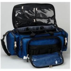 3800 Bag Medical 23x15x11" Navy Blue Zipper Closure 2 Handles EA