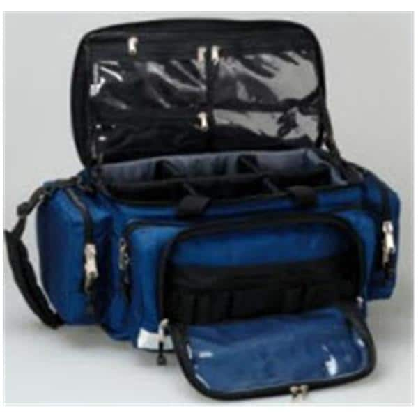 Bag Medical 3800 23x15x11" Navy Blue Zipper Closure 2 Handles EA