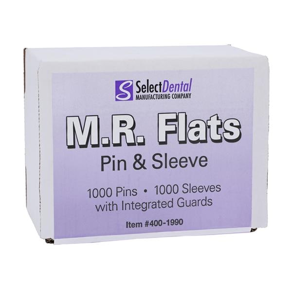 MR Dowel Pin Flat Pins and Sleeves 1000/Pk