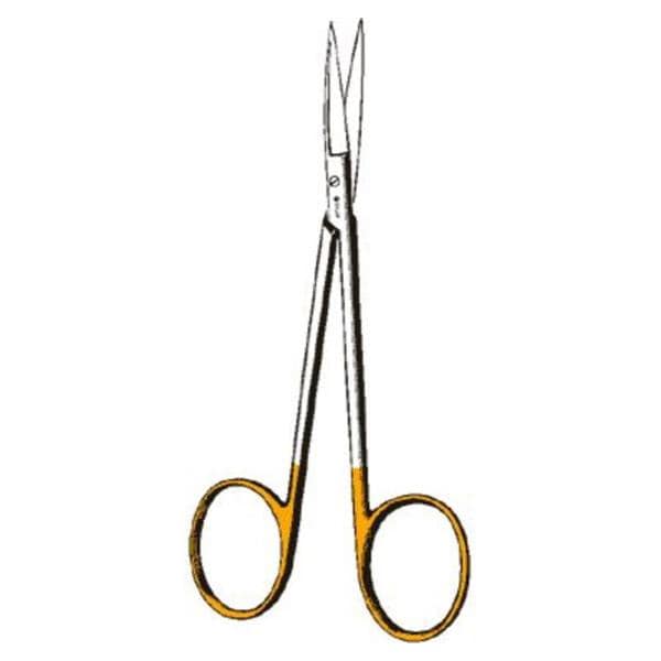 Sklar Edge TC Iris Scissors Strt 4.5 Stainless Steel/Tungsten Carbide NS Rsbl Ea