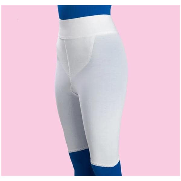 Compression Girdle Above Knee 2XL White