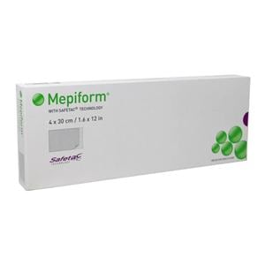 Mepiform Silicone Gel Scar Dressing 1-3/5x12" Sheet Thin, 10 BX/CA