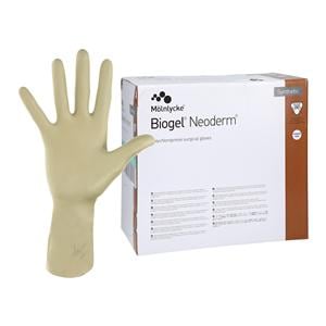 Biogel Neoderm Polychloroprene Surgical Gloves 6 Khaki