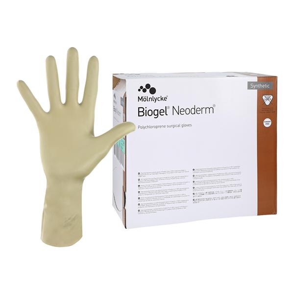 Biogel Neoderm Polychloroprene Surgical Gloves 8 Khaki