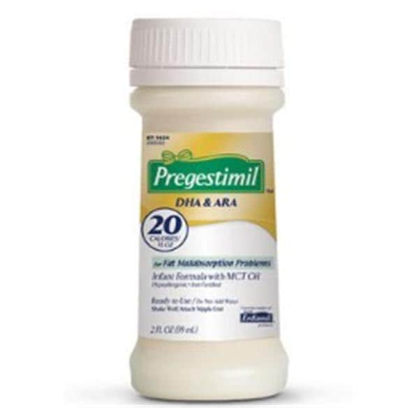 Pregestimil Infant / Toddler Liquid Formula DHA & ARA/20 Cal 2oz Bottle 48/Ca