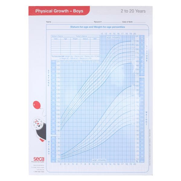 Growth Chart 100/Pk