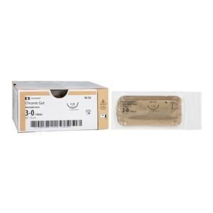 Surgigut Suture 3-0 30" Chromic Gut Monofilament V-20 Undyed 36/Ca