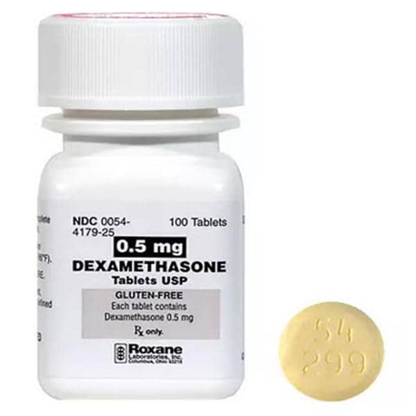 Dexamethasone Tablets 0.5mg Bottle 100/Bt