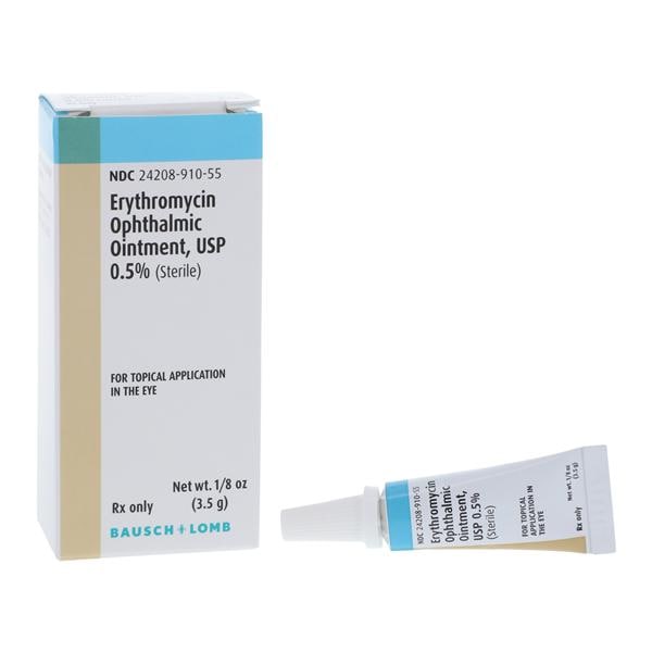 Erythromycin Ophthalmic Ointment 0.5% Tube 3.5gm/Tb