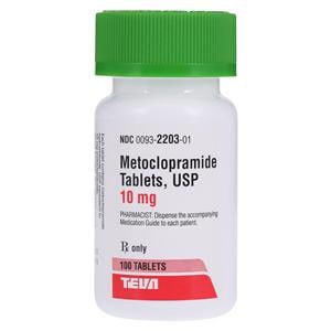 Metoclopramide HCl Tablets 10mg Bottle 100/Bt