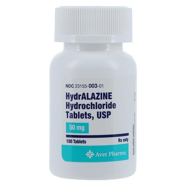 Hydralazine HCl 50mg Each