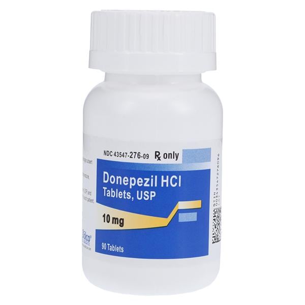 Donepezil HCl Tablets 10mg Bottle 90/Bt