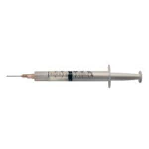 Baksnap Syringe/Needle 3cc Luer Lock 21gx1" Safety 100/Bx 1200/Ca